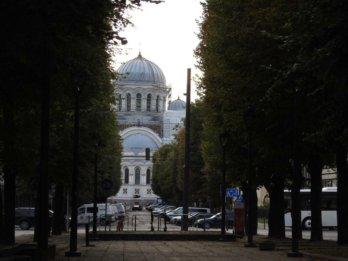 Appartement Laisves Aleja à Kaunas Extérieur photo